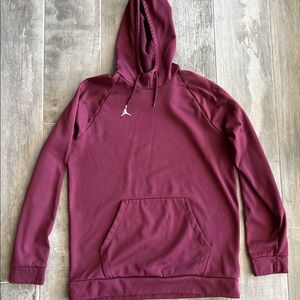 Jordan hoodie XL maroon.